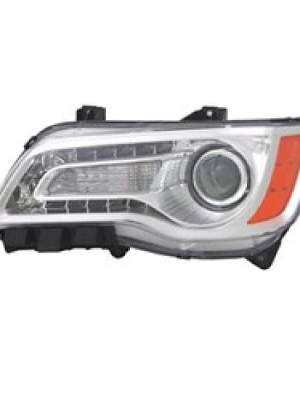 CH2502231C Driver Side Front Light Headlight Assembly