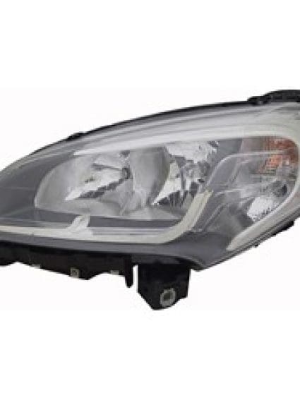 CH2502278C Driver Side Headlight Assembly