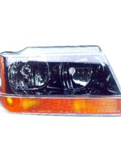 CH2503121C Front Light Headlight Assembly Passenger Side