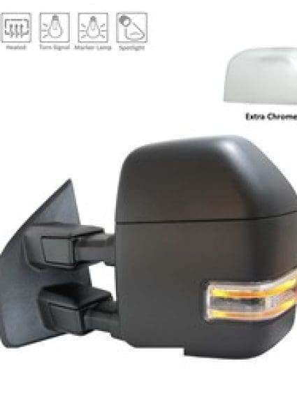 FO1320608 Driver Side Power Heated Mirror