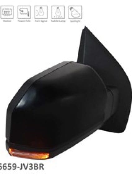 FO1321531 Driver Side Power Heated Mirror
