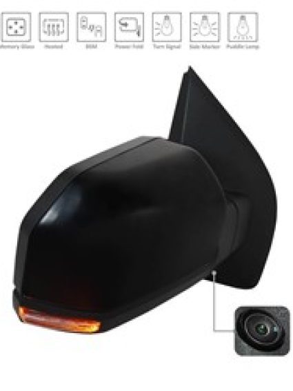 FO1321574 Driver Side Power Heated Mirror