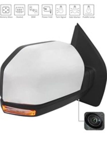 FO1321575 Driver Side Power Heated Mirror