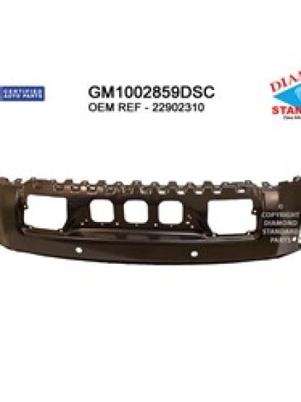 GM1002859DSC Front Bumper Face Bar