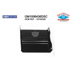 GM1006436DSC Front Bumper Bracket Mouning Driver Side/Passenger Side