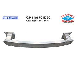 GM1106704DSC Rear Bumper Cover Rebar Reinforcement