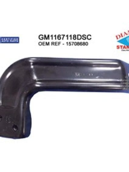 GM1167118DSC Rear Bumper Bracket