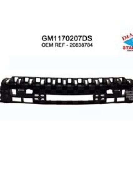 GM1170207DS Rear Bumper Cover Absorber Impact