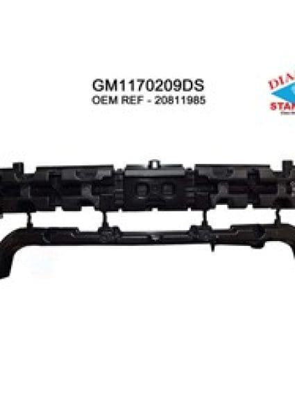 GM1170209DS Rear Bumper Cover Absorber Impact