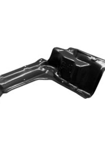 GM1228141 Front Bumper Under Car Shield Passenger Side