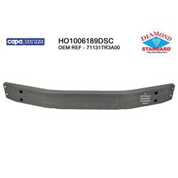 HO1006189DSC Front Bumper Impact Bar