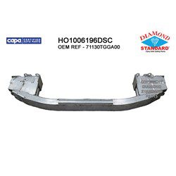 HO1006196DSC Front Bumper Impact Bar