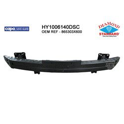 HY1006140DSC Front Bumper Impact Bar