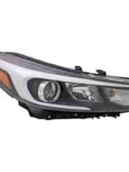 KI2503205C Passenger Side Headlight Assembly