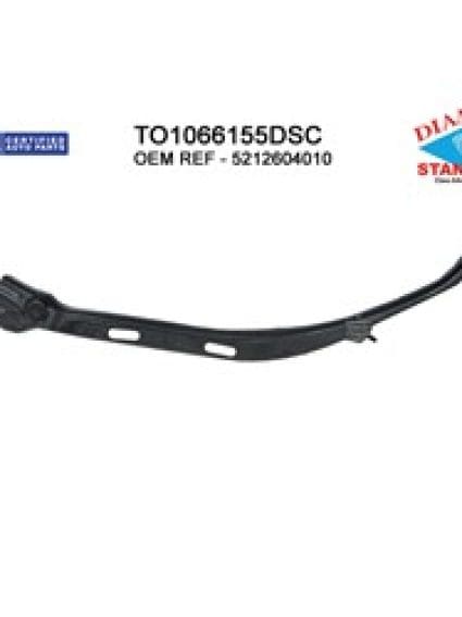 TO1066155DSC Front Driver Side Outer Bumper Cover Support