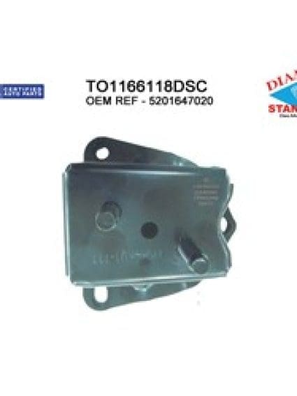 TO1166118DSN Rear Left Bumper Bracket