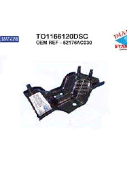 TO1166120DSN Rear Left Bumper Bracket