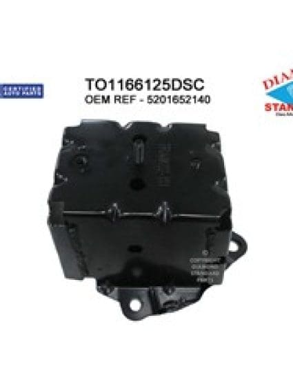 TO1166125DSC Rear Left Bumper Bracket