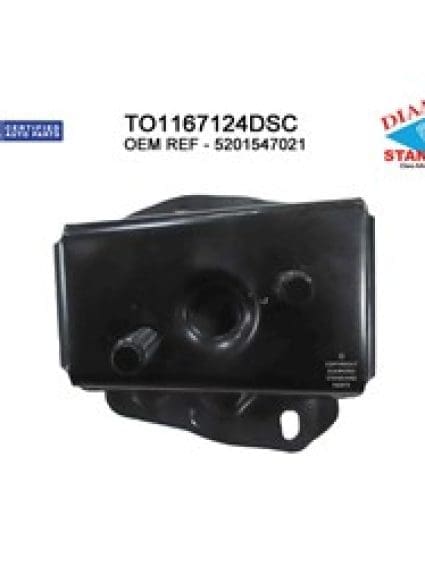 TO1167124DSN Rear Right Bumper Bracket