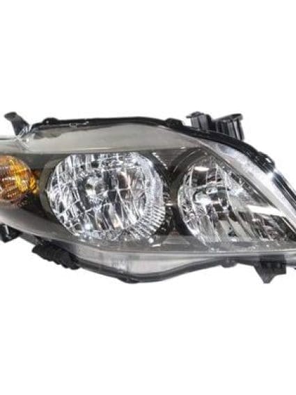 TO2503183C Passenger Side Headlight Assembly