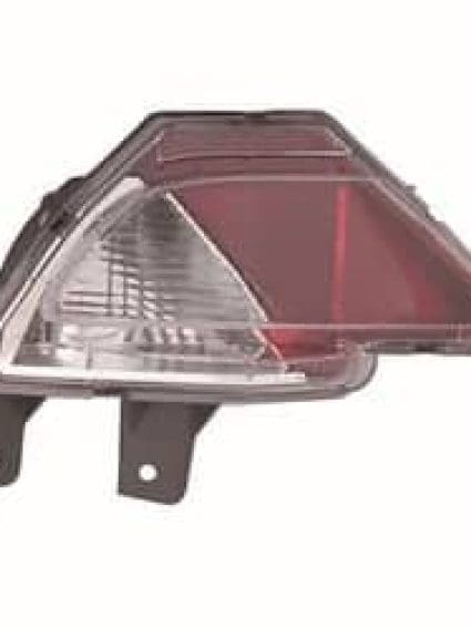 TO2886105C Rear Light Backup Lamp Lens and Housing Driver Side