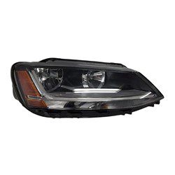 VW2503168C Passenger Side Headlight Assembly