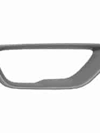 CH1039199 Front Bumper Insert Fog Light Trim Passenger Side