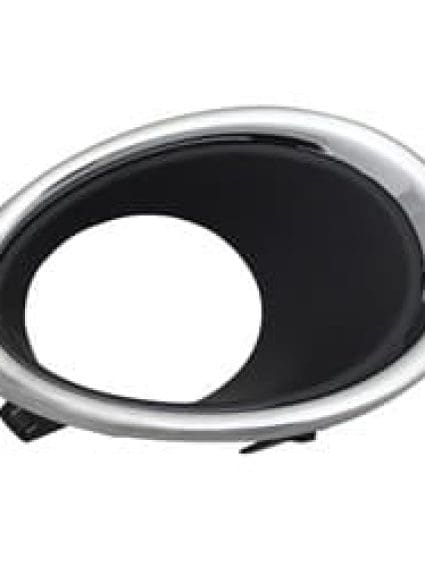 NI1039156 Passenger Side Front Bumper Fog Light Bezel