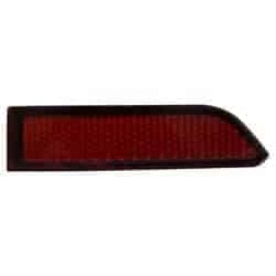 VW1185111C Passenger Side Rear Bumper Cover Reflector
