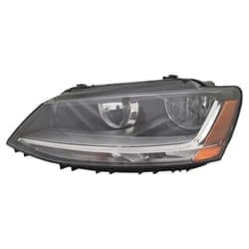 VW2502168C Front Light Headlight Assembly Driver Side