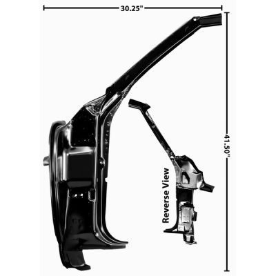 GLA1023H Repair Panels Door Frame Driver Side