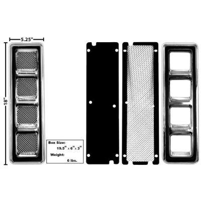 GLA1069G Hood Louver