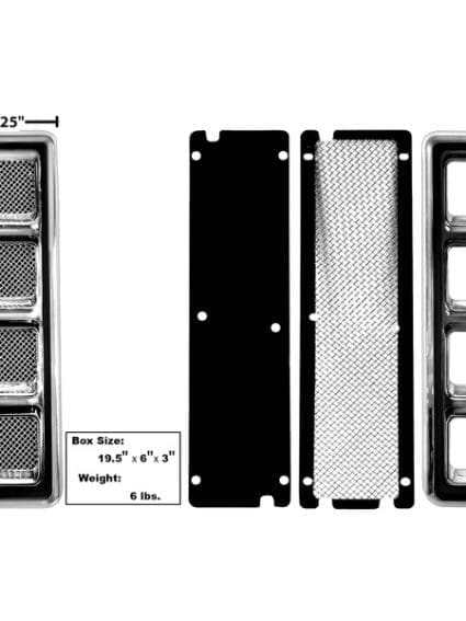GLA1069G Hood Louver