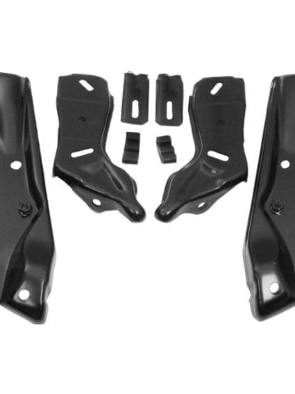 GLA1411R Front Bumper Bracket Set Driver Side/Passenger Side