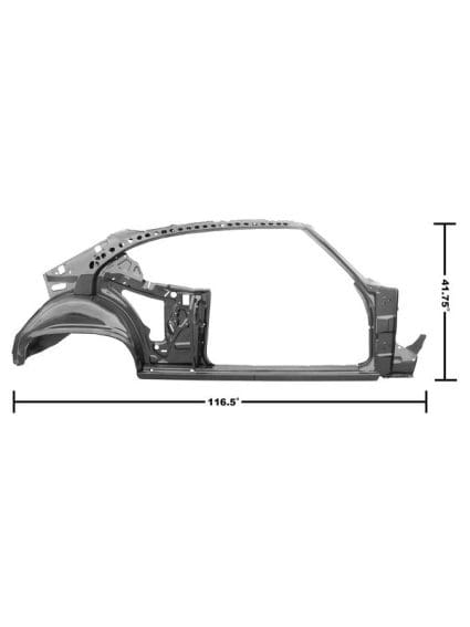 GLA1475R Repair Panels Quarter Frame Passenger Side