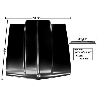 GLA1602A Hood Cowl Induction
