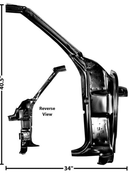 GLA1021C Repair Panels Door Frame Passenger Side