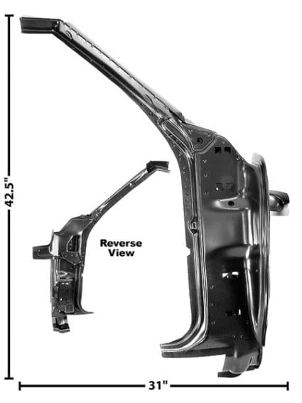 GLA1023C Repair Panels Door Frame Passenger Side