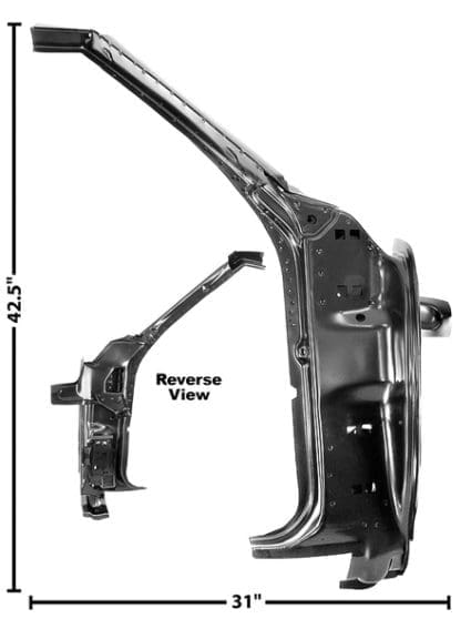 GLA1023C Repair Panels Door Frame Passenger Side