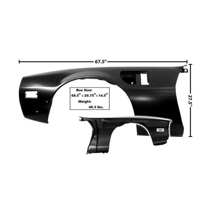 GLA1039F Fender Panel Driver Side