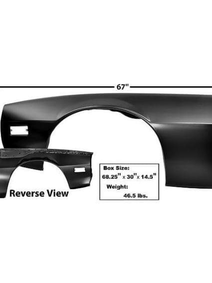 GLA1039H Fender Panel Driver Side