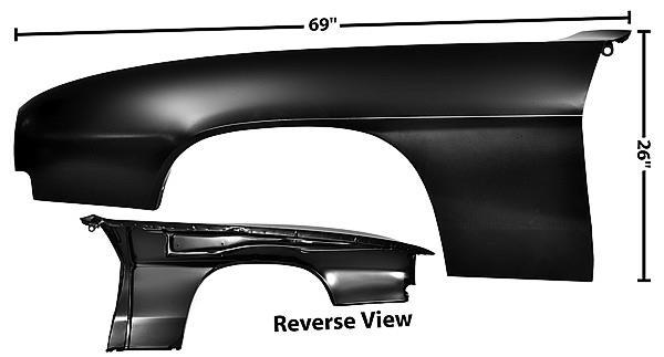GLA1039TB Fender Panel Driver Side