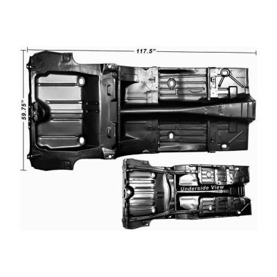 GLA1046AD Floor Pan Complete