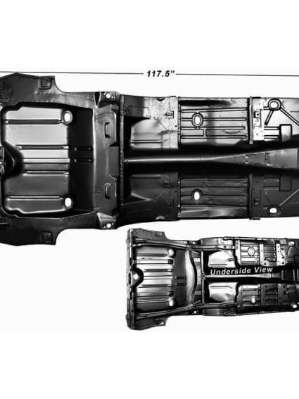 GLA1046AD Floor Pan Complete