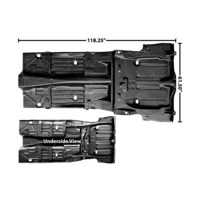 GLA1046AF Floor Pan Complete