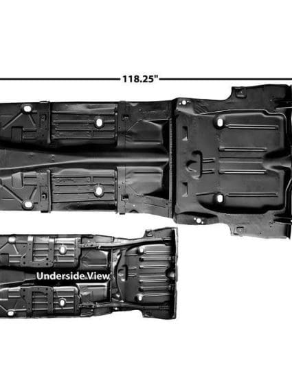 GLA1046AF Floor Pan Complete