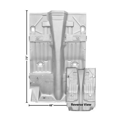 GLA1046AXWT Floor Pan Full