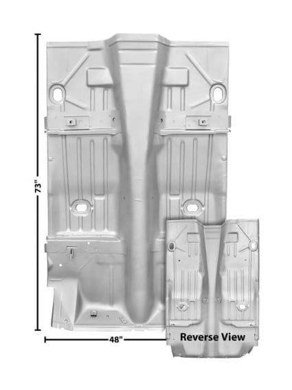 GLA1046AXWT Floor Pan Full