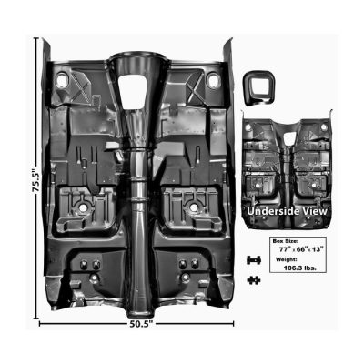 GLA1046UA Floor Brace Complete