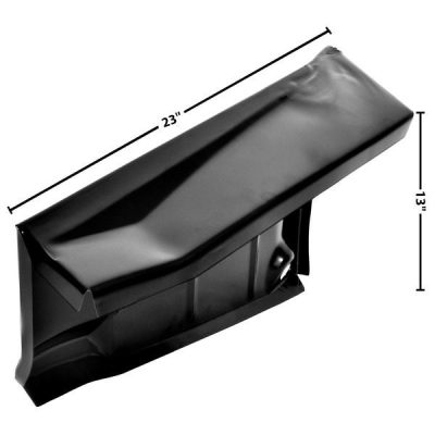 GLA1048ZF Repair Panels Trunk Floor Drop Off Driver Side
